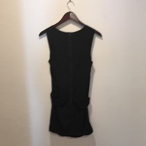 All Saints Black silk dress